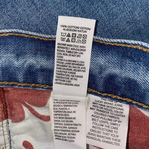 Lucky Brand Sienna Slim Boyfriend Distressed Jean - Picture 16 of 16